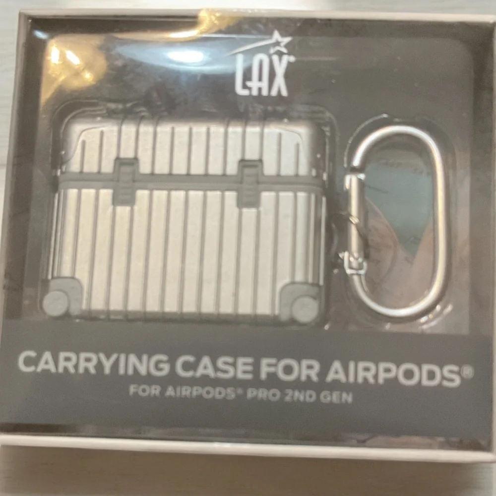 LAX Carrying Case For AirPods NWT